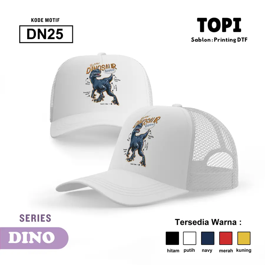 DN25 - Topi [Varian: Hitam]