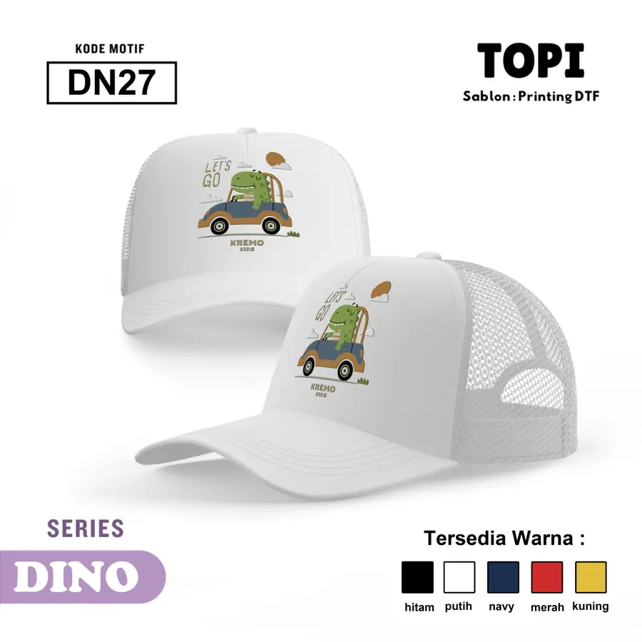 DN27 - Topi [Varian: Hitam]