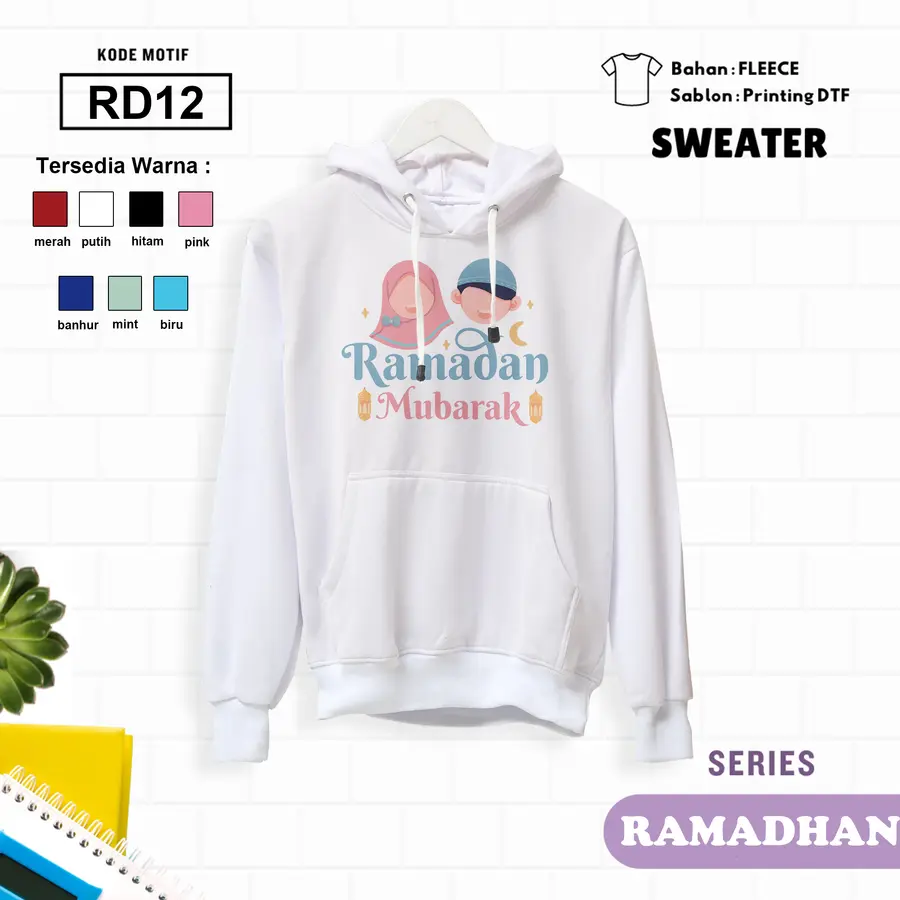 RD12 - Sweater Kids Fleece Panjang [Varian: L (5-6 y) / Banhur]