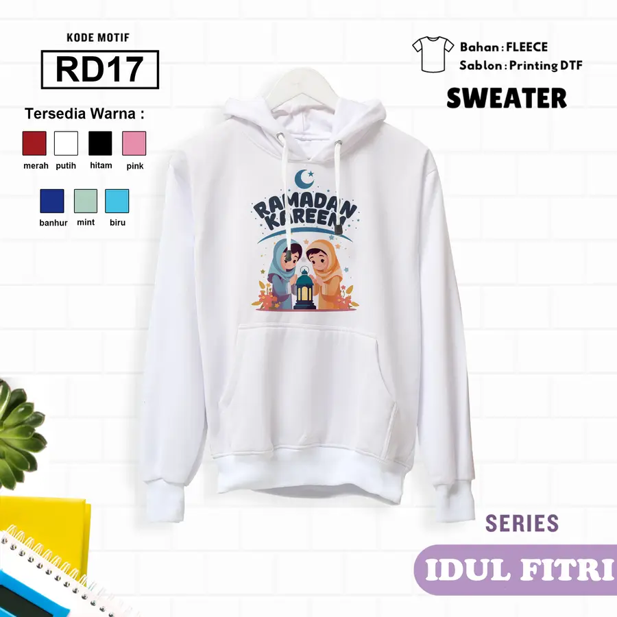 RD17 - Sweater Kids Fleece Panjang [Varian: L (5-6 y) / Banhur]