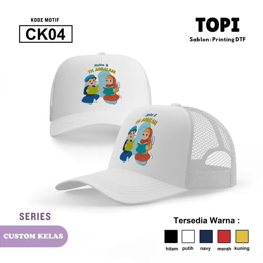 CK04 - Topi [Varian: Hitam]