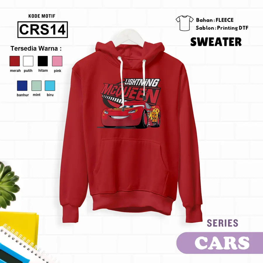 CRS14 - Sweater Kids Fleece Panjang [Varian: L (5-6 y) / Banhur]