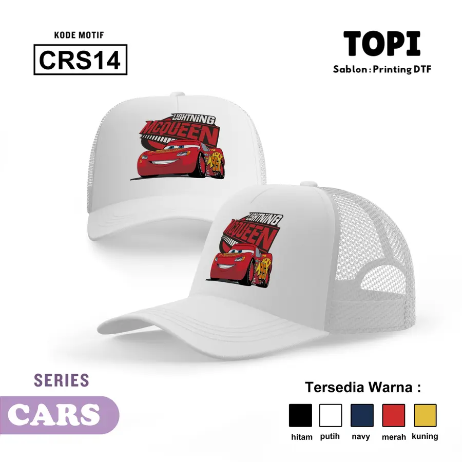 CRS14 - Topi [Varian: Hitam]