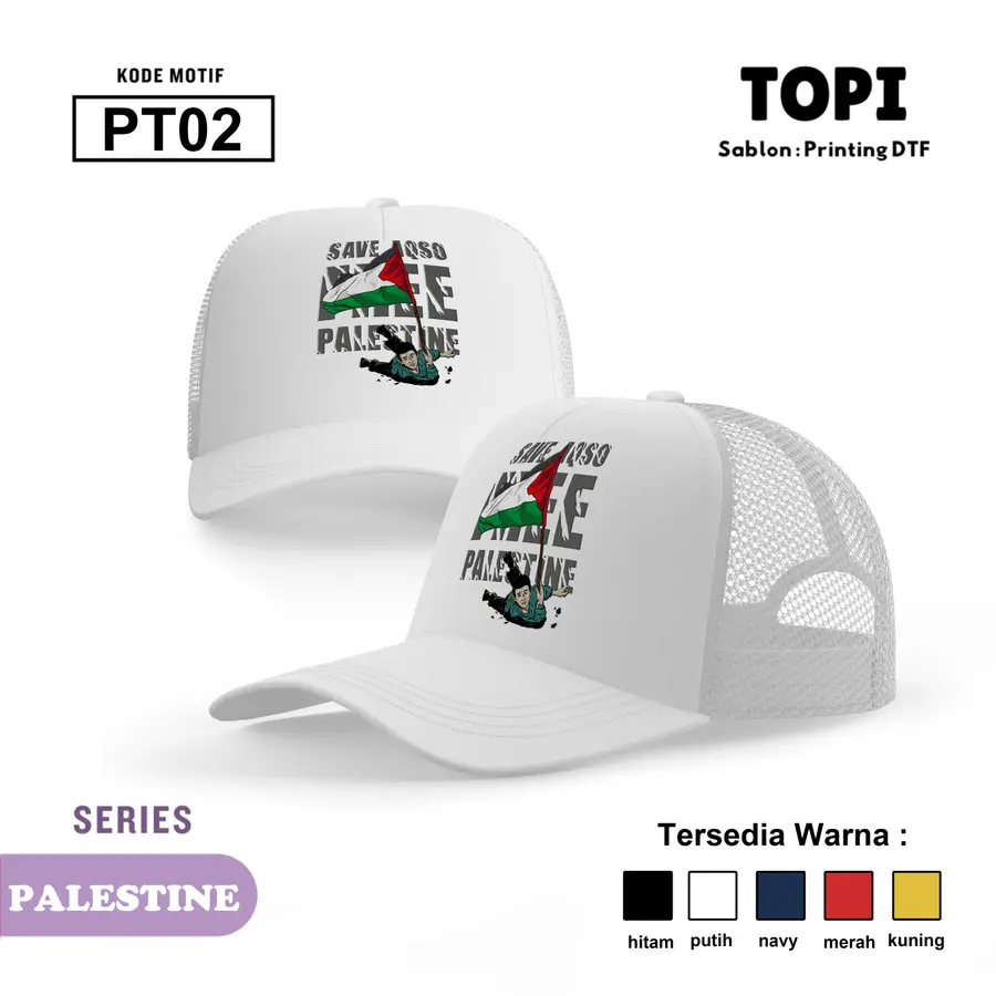 PT02 - Topi [Varian: Hitam]