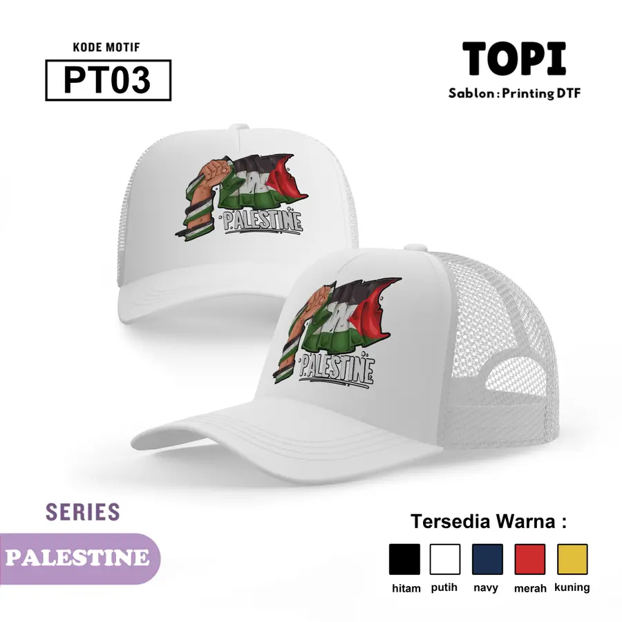 PT03 - Topi [Varian: Hitam]