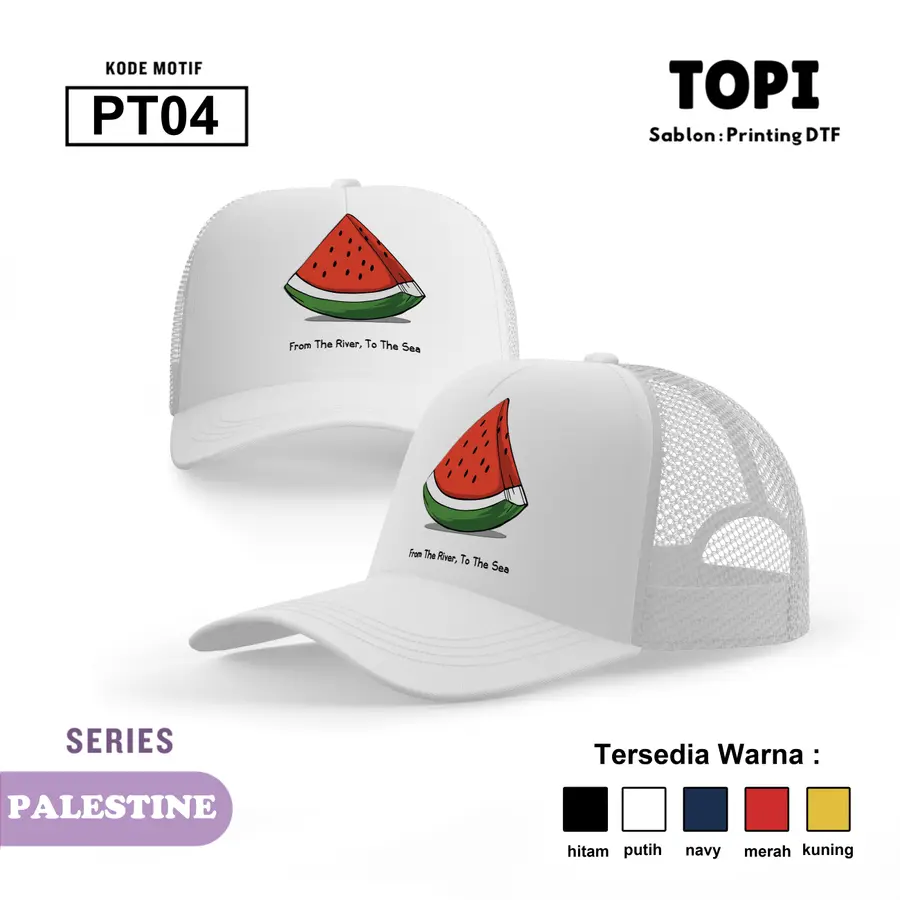PT04 - Topi [Varian: Hitam]