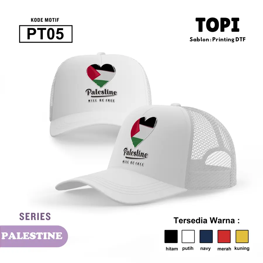 PT05 - Topi [Varian: Hitam]
