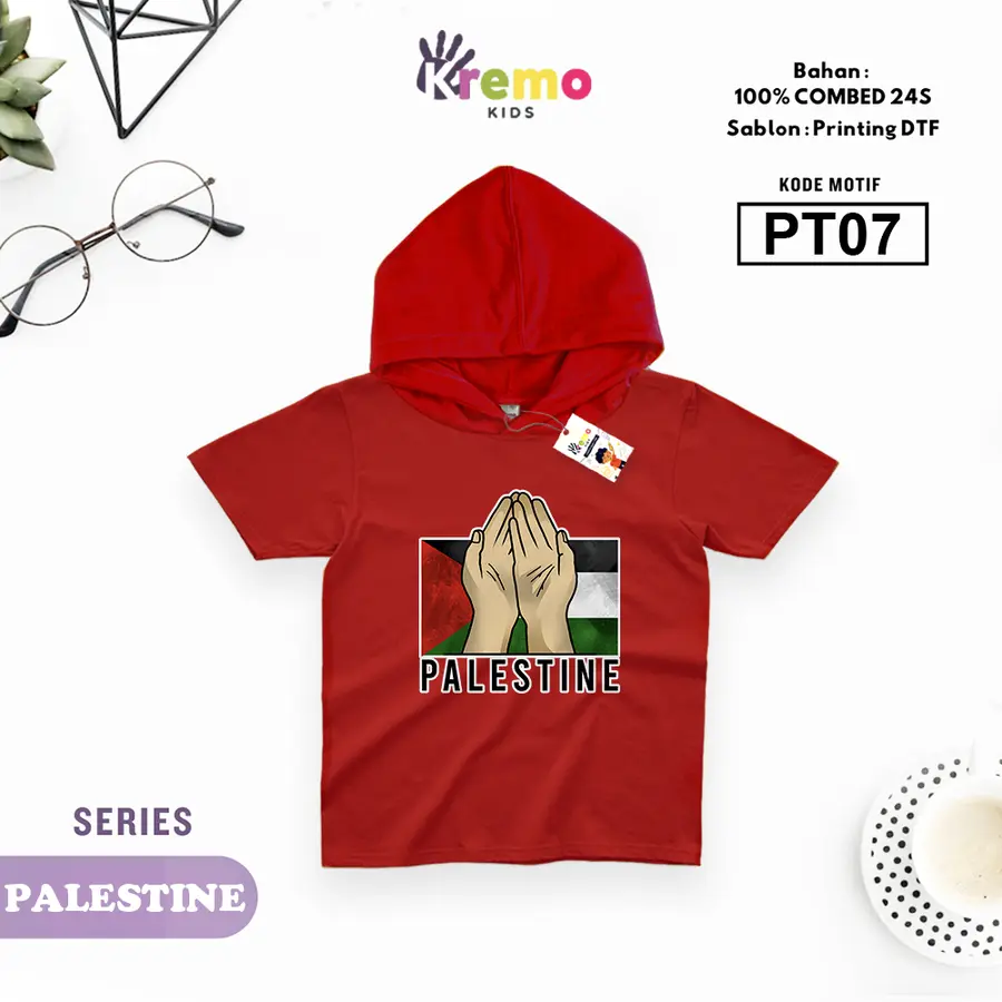 PT07 - Setelan Kids Combed 30s Pendek [Varian: S (3-4 y) / Army]