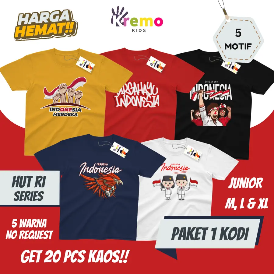 1 KODI HUT RI SERIES JUNIOR [Varian: 10 Motif]