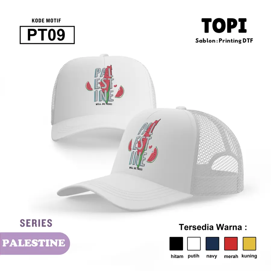PT09 - Topi [Varian: Hitam]