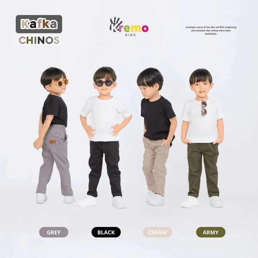 1 Lusin Chinos Kafka Anak [Varian: S (12pcs)]