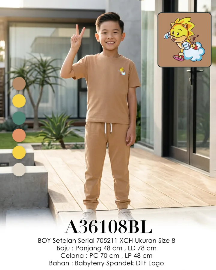 LEMONE A36108BL - Anak Cowok