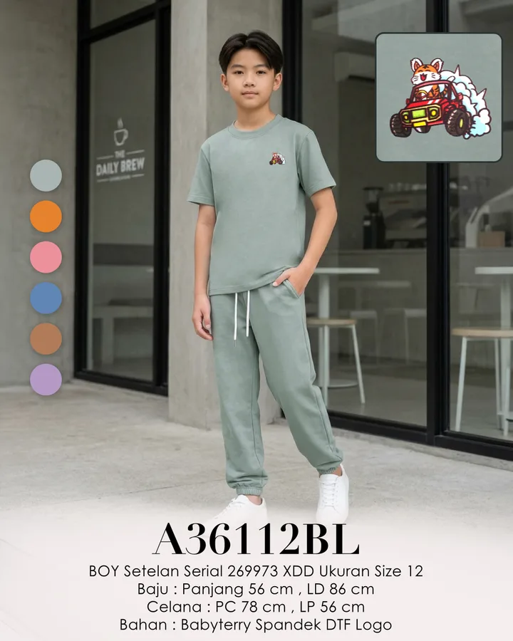 LEMONE A36112BL - Anak Cowok