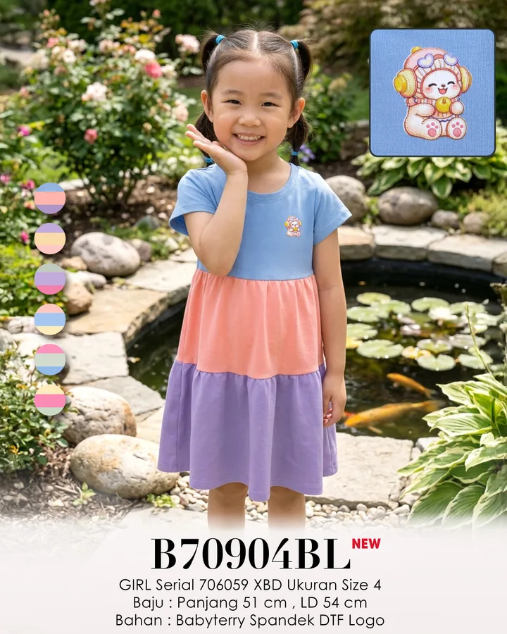 LEMONE B70904BL - Anak Cewek