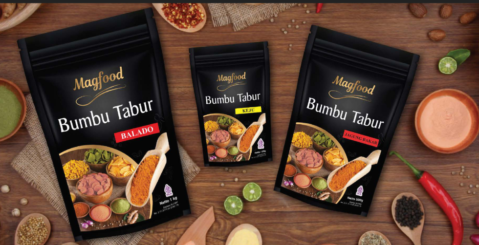 Magfood Bumbu Tabur Super Pedas Non MSG 1 kg