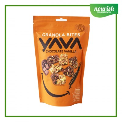YAVA , Granola Bites Chocolate Vanilla (125 gr)