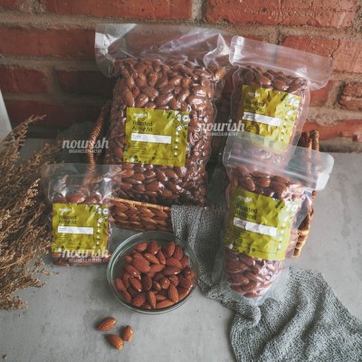 Almond Panggang Original (Roasted Almond Plain) 250 gr