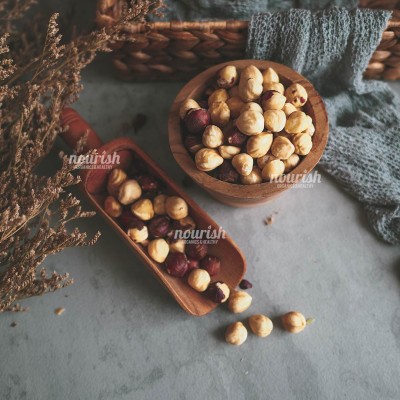 Roasted Hazelnut (Kacang Hazelnut Panggang) 500 gr