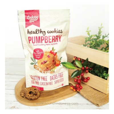 Ladang Lima, Gluten Free Pumpberry Cookies (180 gr)