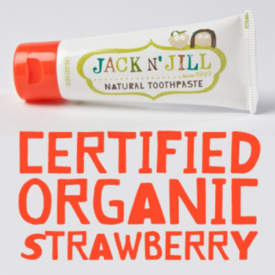 Jack n Jill, Strawberry Toothpaste, Pasta Gigi Anak Bayi