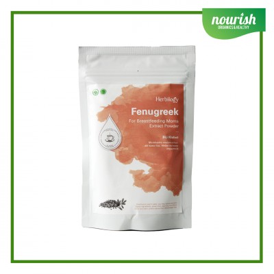 Herbilogy Fenugreek (Biji Klabet) Extract Powder 100 gr