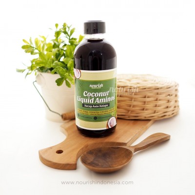 Nourish Indonesia, Coconut Aminos (Kecap Asin) 250 ml