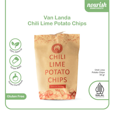 Van Landa Chili Lime Potato Chips 50gr