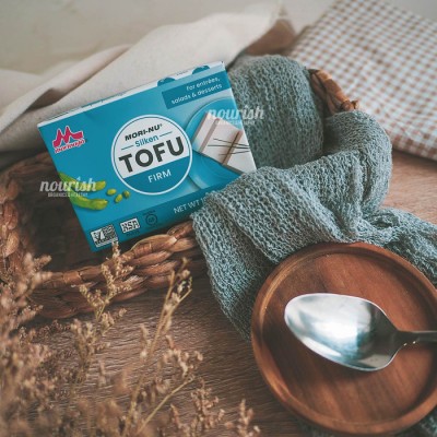 Mori-Nu Silken Tofu Firm (Tahu Non GMO) 349 gram