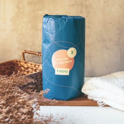 TISOO Tree-Free (Bamboo) Kitchen Paper (100 sheets - 2Ply)