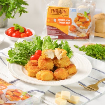 Nugget Ayam Cheesy Melt NO MSG, HALAL, BPOM 250gr
