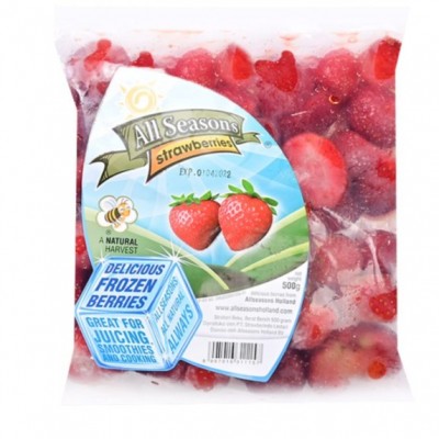All Seasons Strawberry Frozen 500 gr (Tanpa Pestisida)
