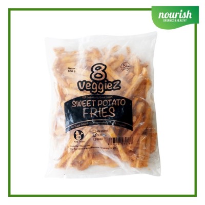 8 Fruitz IQF Sweet Potato IQF / Ubi Cilembu Beku 500 gr