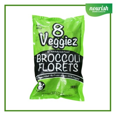 8 Fruitz IQF Brocolli IQF / Brokoli Beku 500 gr