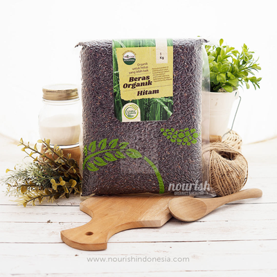 Organic Black Rice 1 kg (Beras Hitam Organik)