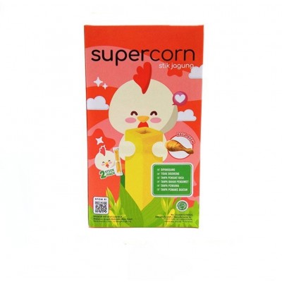 Supercorn Stik Jagung Non MSG Rasa Ayam 120g ( 1box )