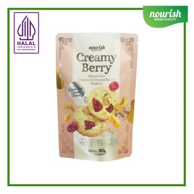 Creamy Berry - Gluten Free Cranberry Cream Cheese Cookies 80gr
