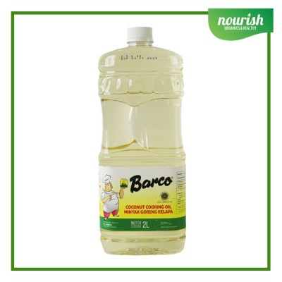 BARCO Minyak Goreng Kelapa / Coconut Cooking Oil - 2L BOTOL