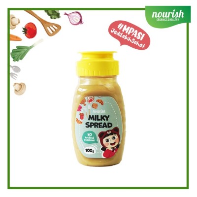 Nourish Milky Spread / SKM Lebih Sehat MPASI / SKM tanpa gula pasir