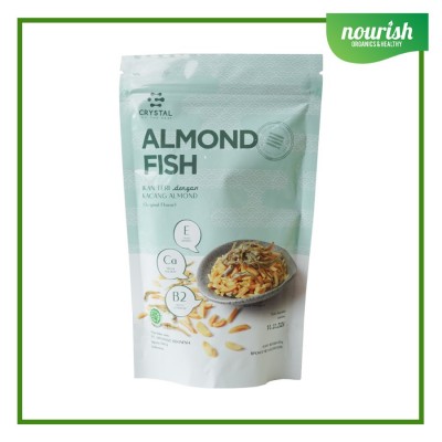 Crystal Of The Sea Dried Anchovy / Ikan Teri Kering MPASI 80g - ALMOND FISH