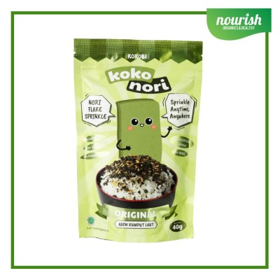 KOKOBI Koko Nori Abon Rumput Laut Tabur No MSG, Tanpa Pengawet 40gr - ORIGINAL