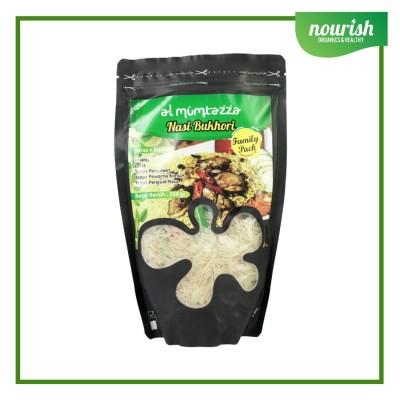 AL MUMTAZZA Beras+Bumbu Instan/Kebuli/Bukhori/Mandhi HALAL,NO MSG 350g - NASI BUKHORI