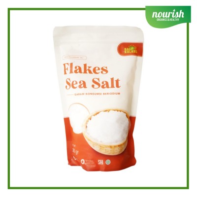 Ball Kulkul Natural Flakes Sea Salt / Garam Laut Kasar 500 gram