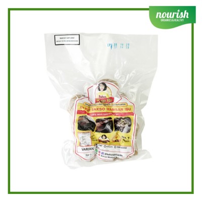 BAKSO WARISAN IBU PLUS KUAH ( NO MSG,HALAL,Tanpa Pengawet ) - BAKSO URAT
