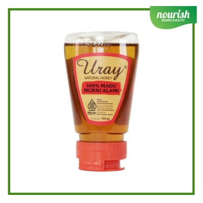 Madu Uray Natural Honey Squeeze / HALAL/ BPOM 150gr