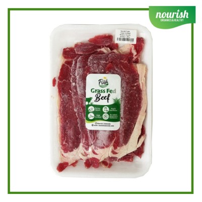Grass Fed Beef PS STRIPLOIN SLICE PREMIUM (Daging Grassfed Halal)250gr