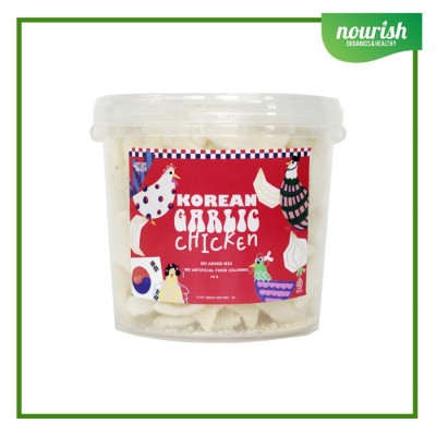 Munching Queen, Fish and Cheese Korean Garlic Chicken 70gr NO MSG