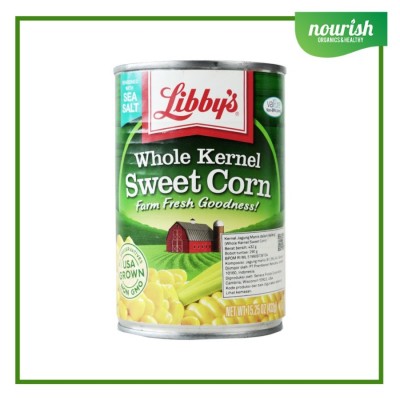 Libby's Whole Kernel Sweet Corn Non GMO / Jagung Manis Dalam Kaleng 432 gram