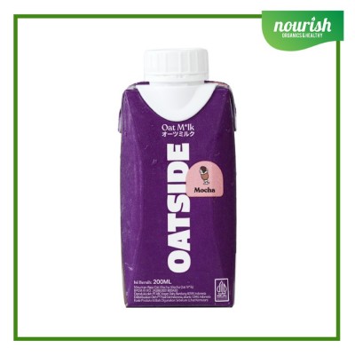 Oatside Oat Milk Mocha With Caps ( TUTUP ) 200 ML