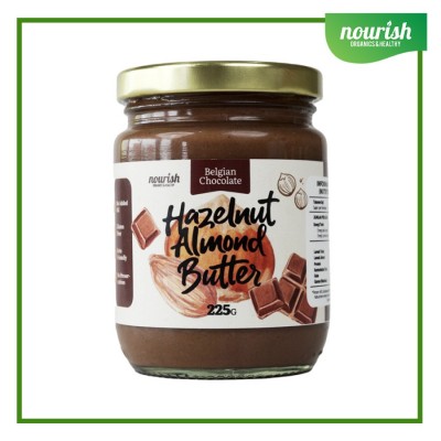 Nourish Belgian Chocolate Hazelnut Almond Butter - 225 gram