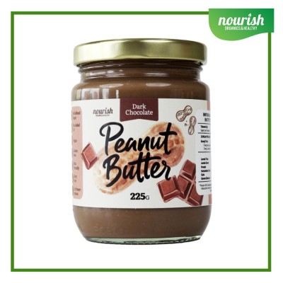 Nourish Dark Chocolate Peanut Butter - 225 gram